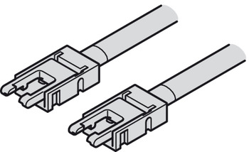Verbindungsleitung für Häfele Loox5 | LED-Bänder: 8 mm, multiweiß | Länge: 50 mm
