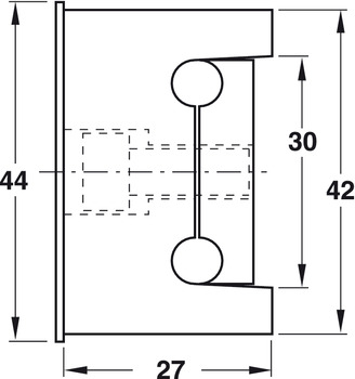 Klemmblock von Simonswerk | Modell: VARIANT V 3604 | Anschlag: DIN links & DIN rechts