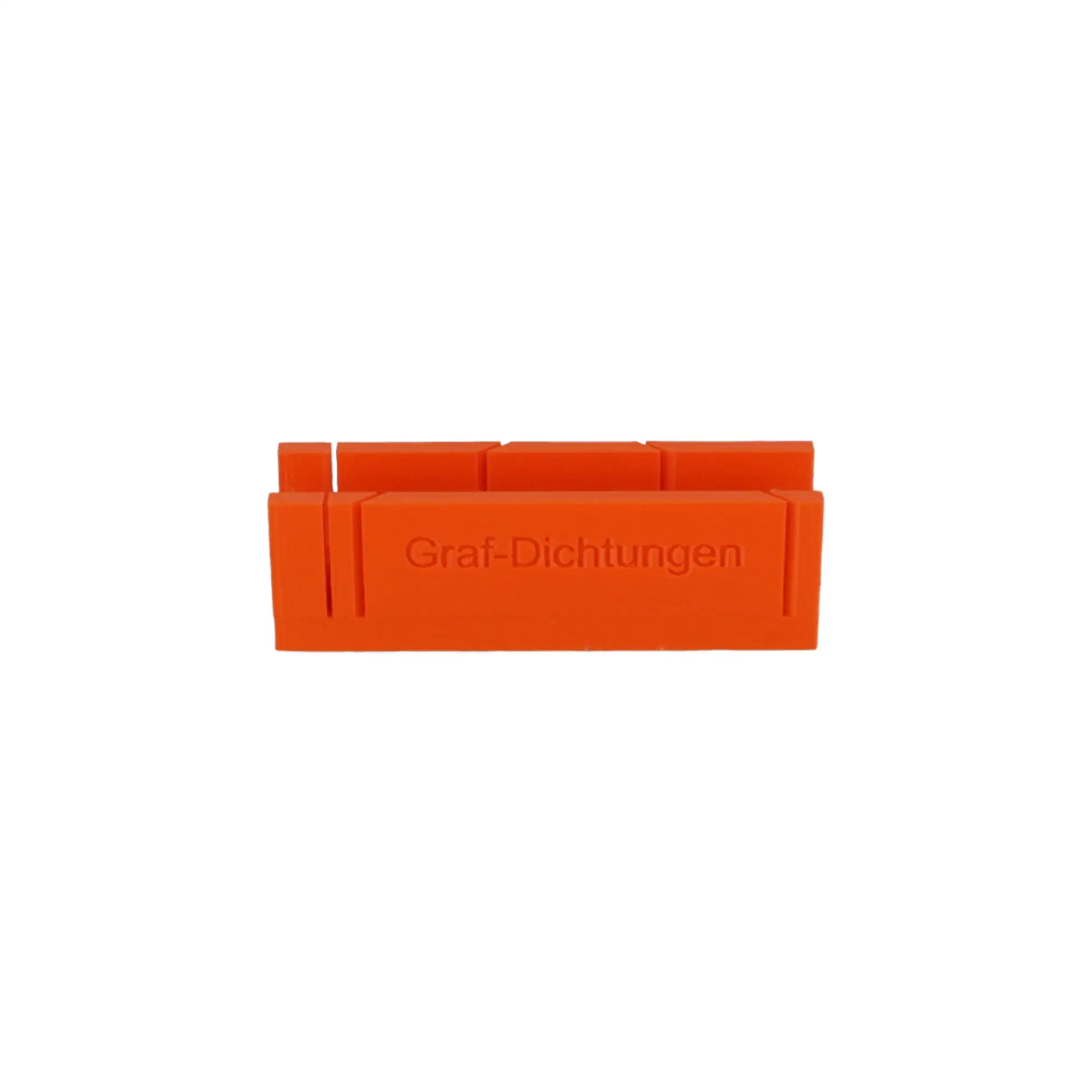 Graf-Cut Holzzarge | Maße: 3 x 10 x 2,6 mm | Farbe: orange