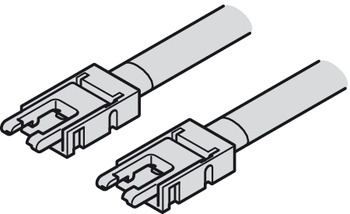 Verbindungsleitung für Häfele Loox5 | LED-Bänder: 8 mm, monochrom | Länge: 2000 mm