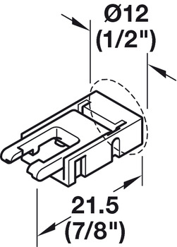 Verbindungsleitung für Häfele Loox5 | LED-Bänder: 8 mm, multiweiß | Länge: 2000 mm