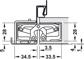 Türband von Simonswerk | Modell: TECTUS TE 340 3D | Größe: 160 mm