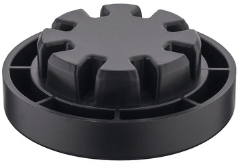 Distanzring für Sockelsystem Häfele AXILO™ 78 | Farbe: schwarz